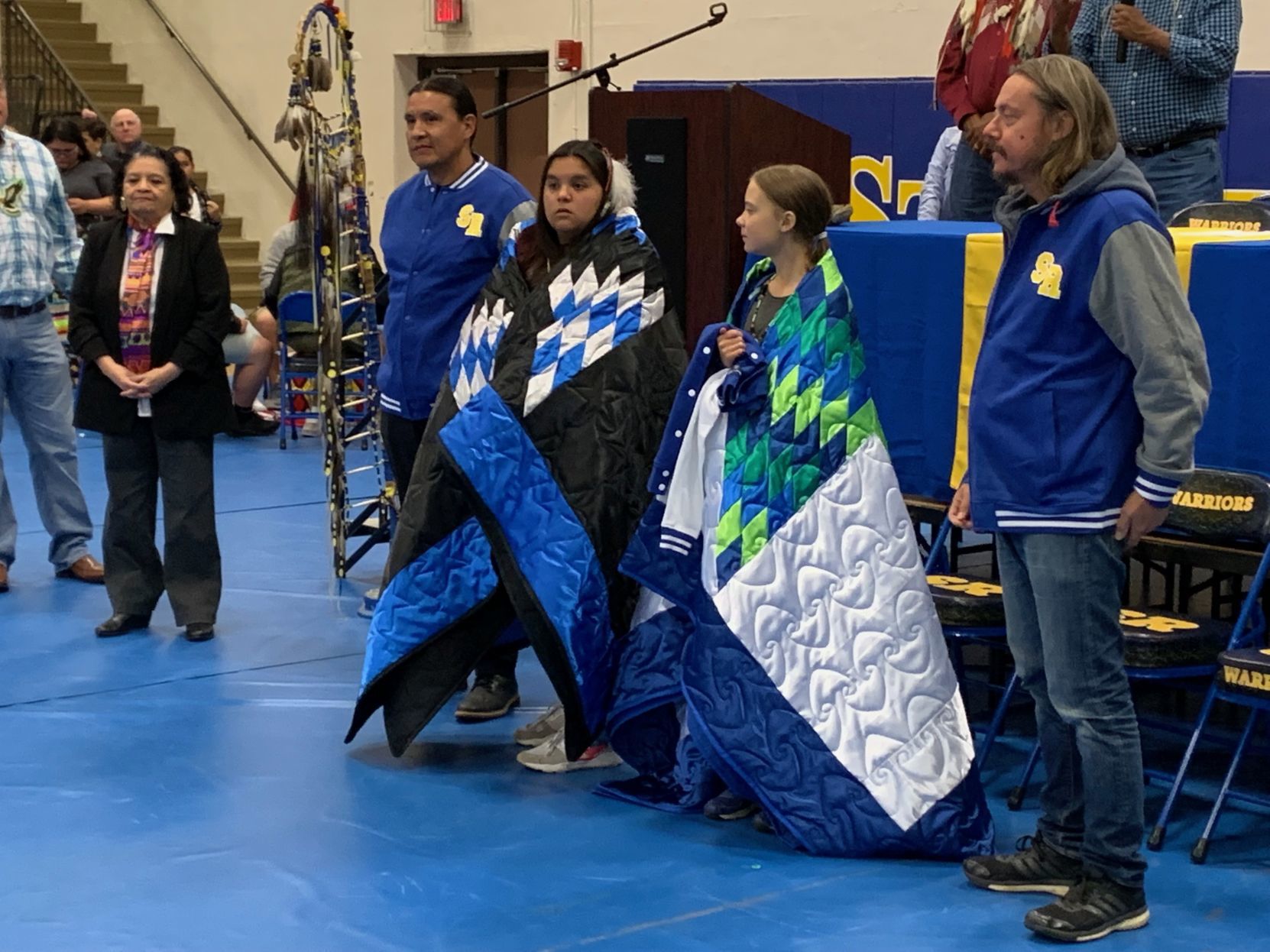 Greta Thunberg Standing Rock